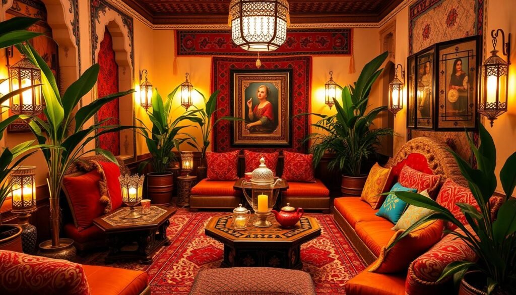 Salon de thé marocain